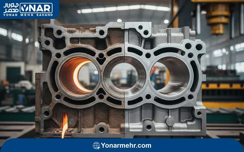 روش های ساخت و تولید بلوک سیلندر