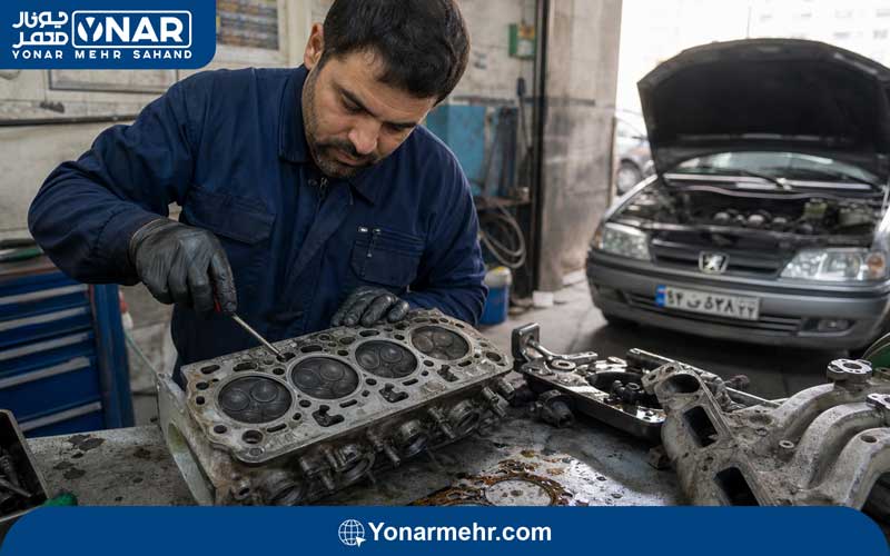 علت خرابی سرسیلندر خودرو